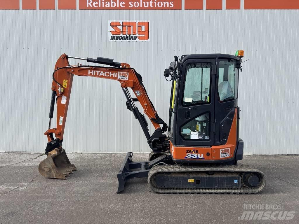 Hitachi ZX 33 U-6 Mini ekskavatoriai < 7 t