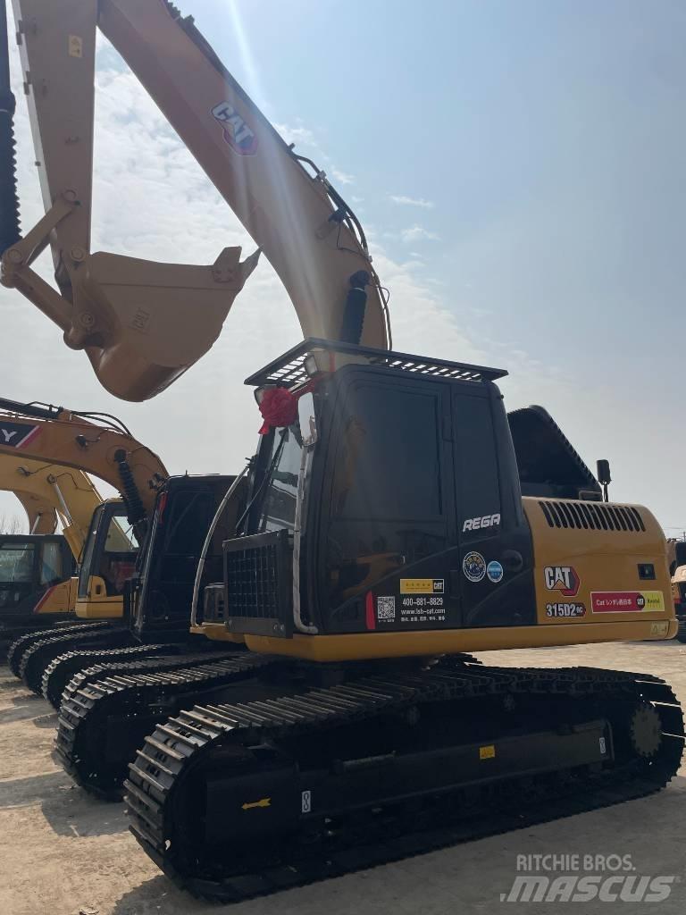 CAT 315D2 GC Vikšriniai ekskavatoriai