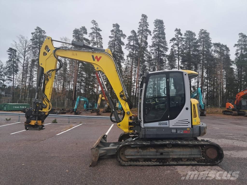 Wacker Neuson EZ 80 Vidutinės galios ekskavatoriai 7-12 t
