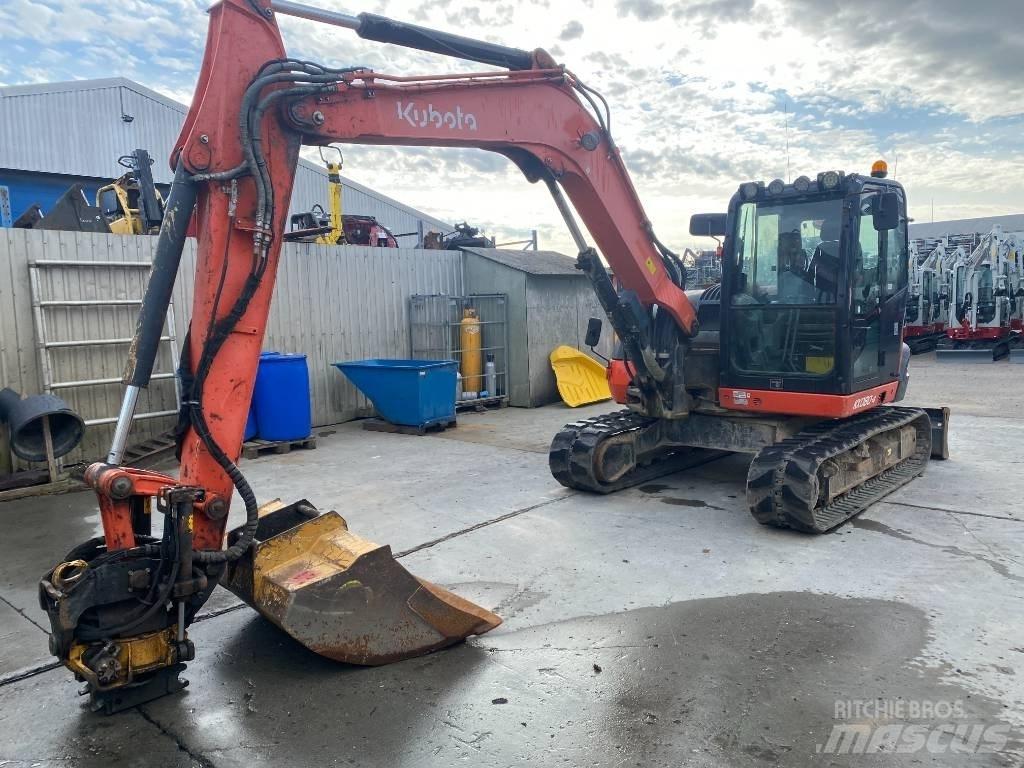 Kubota KX 080-4 Vidutinės galios ekskavatoriai 7-12 t