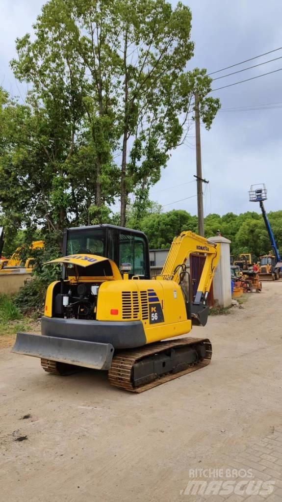 Komatsu 56 Vikšriniai ekskavatoriai
