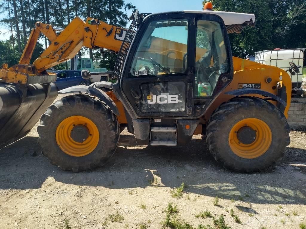 JCB 541 AGS Teleskopiniai krautuvai žemės ūkiui