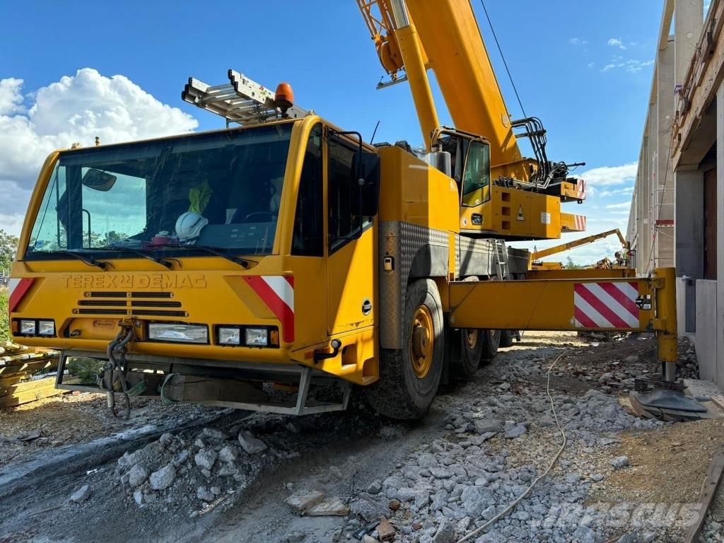 Terex Demag AC 100 Neapdoroto reljefo kranai