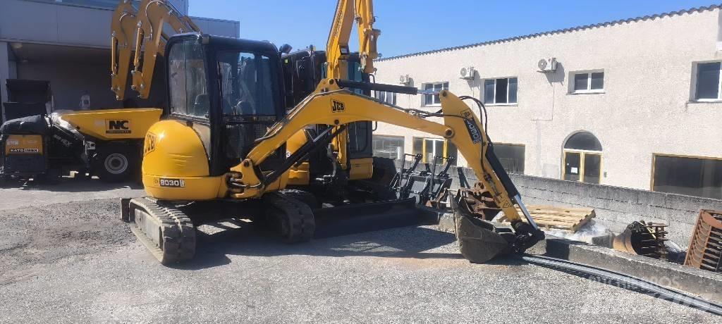 JCB 8030 Mini ekskavatoriai < 7 t