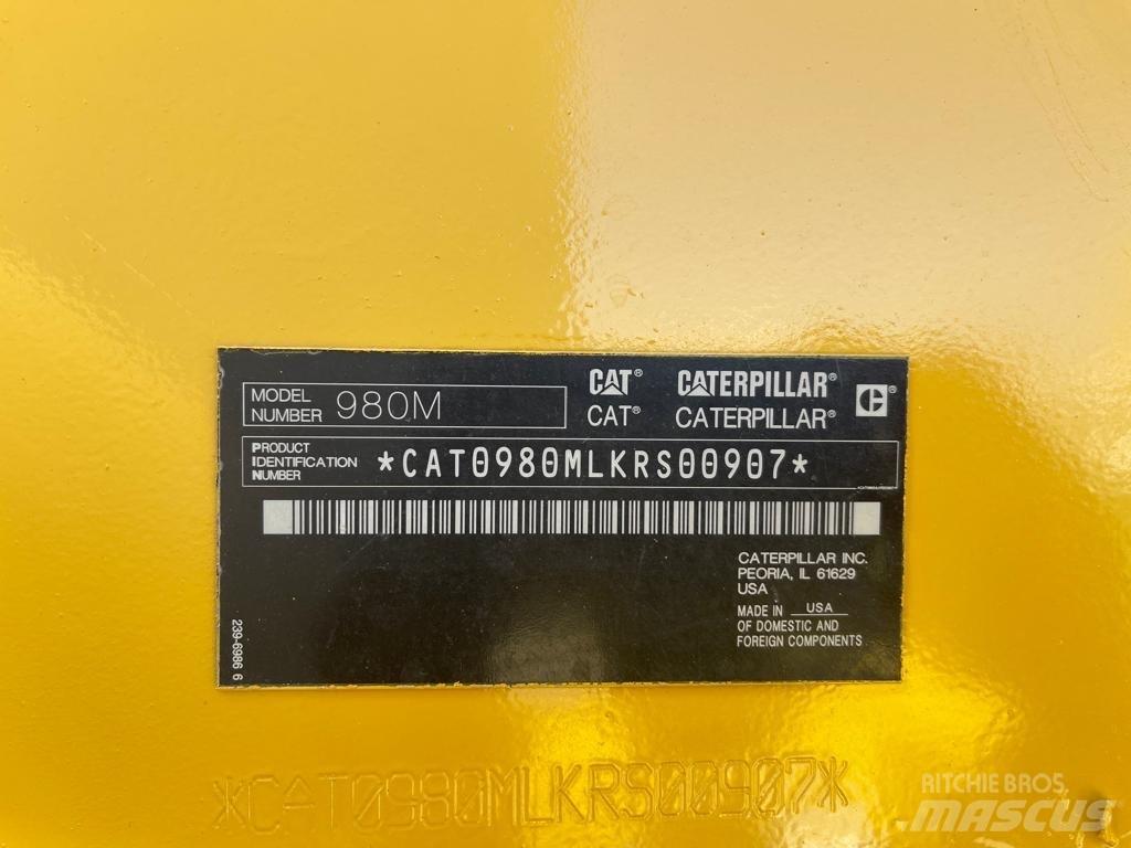 CAT 980M Naudoti ratiniai krautuvai