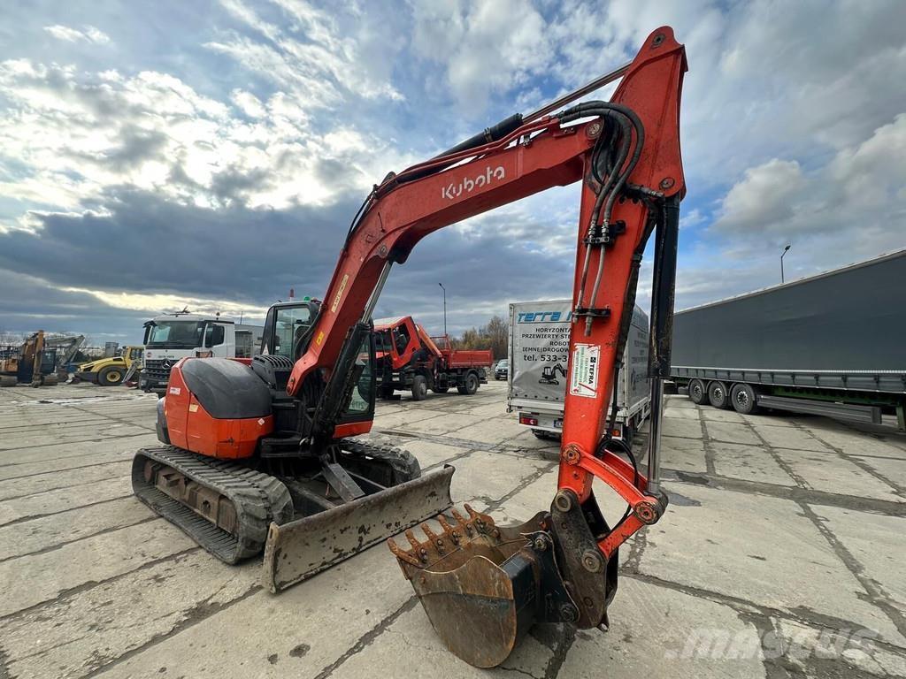 Kubota KX-080-4 Mini ekskavatoriai < 7 t