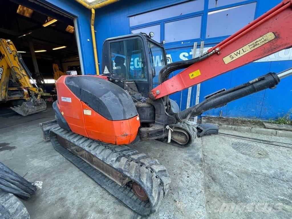 Kubota KX-080-4 Mini ekskavatoriai < 7 t