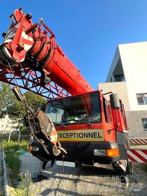 Liebherr LTM 1030-2 Neapdoroto reljefo kranai