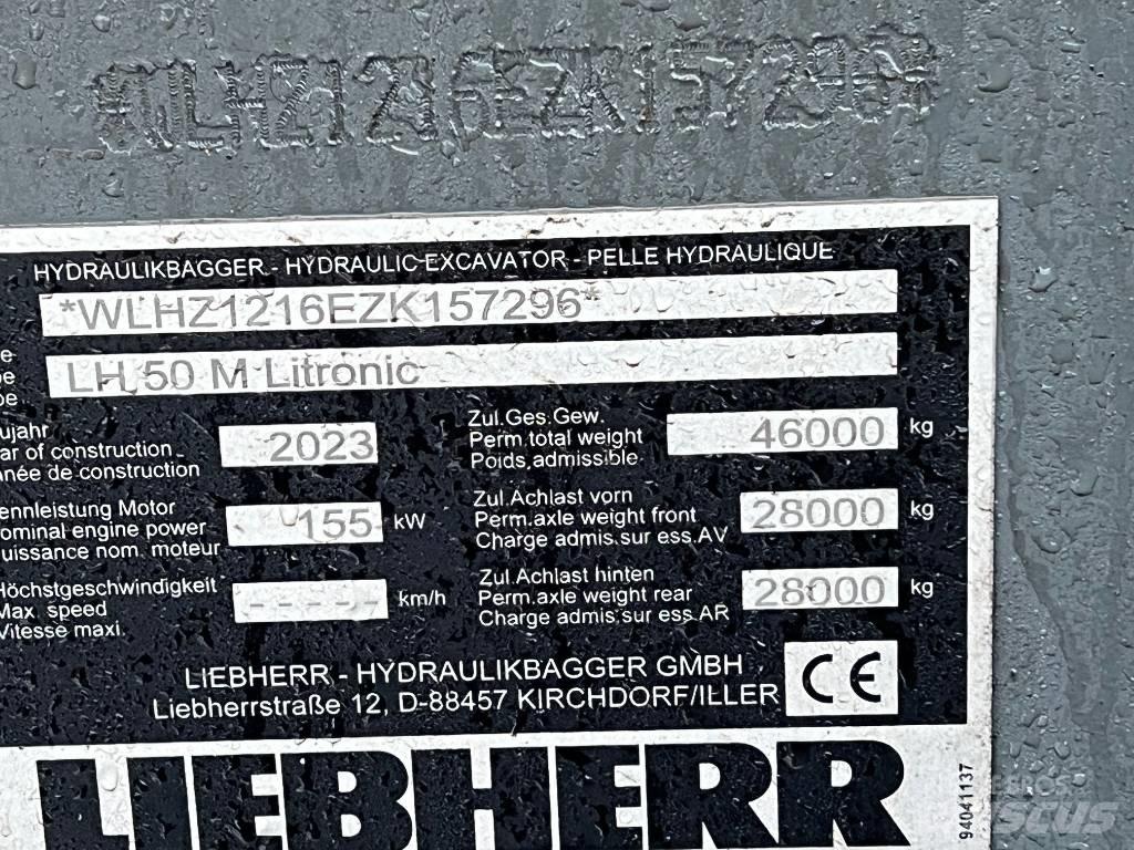 Liebherr LH50 M Atliekų / pramoniniai krautuvai