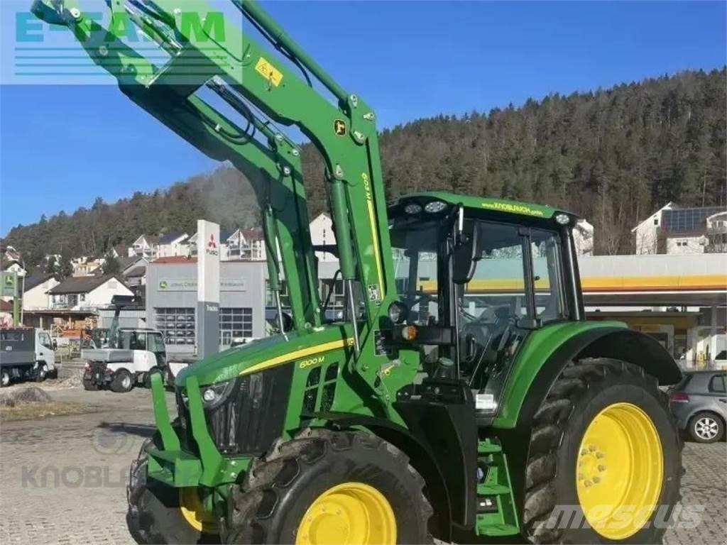 John Deere 6100m Traktoriai