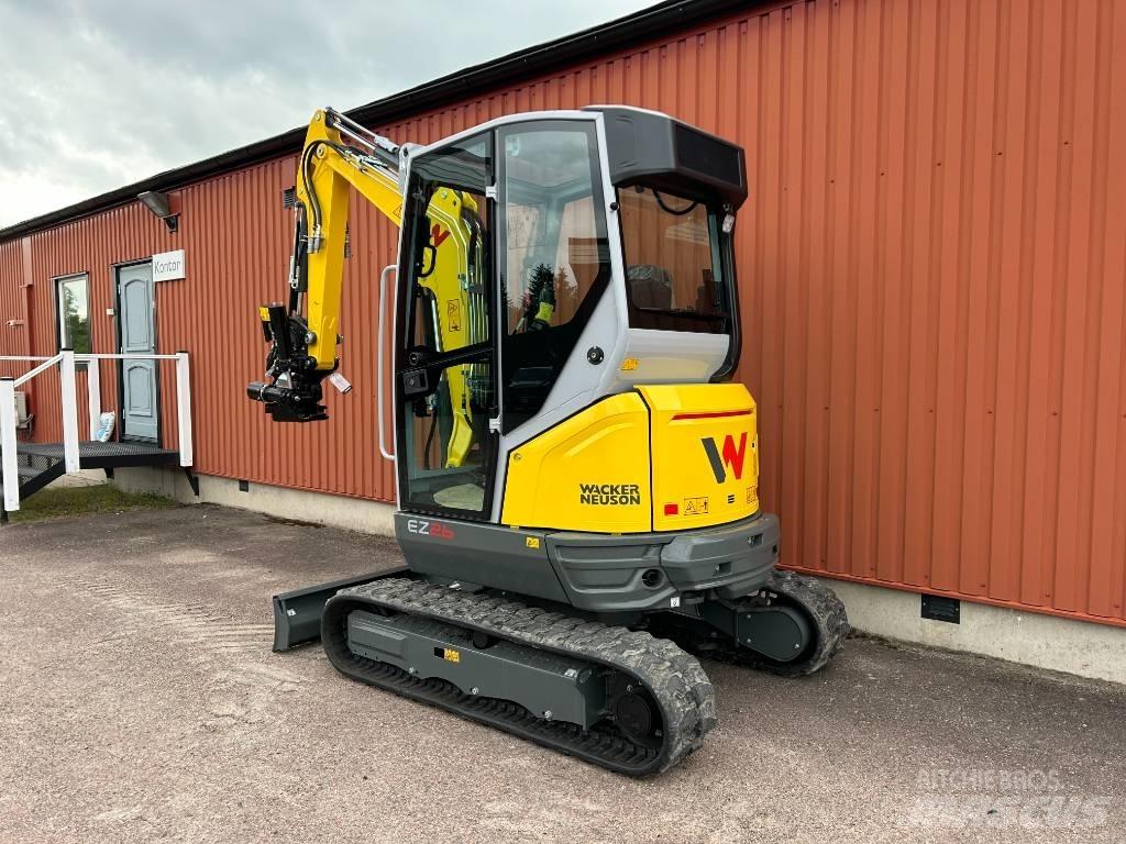 Wacker Neuson EZ26 Mini ekskavatoriai < 7 t