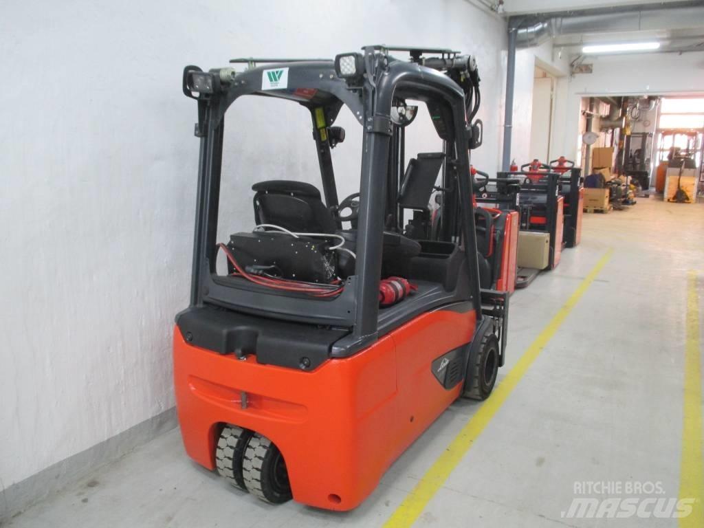 Linde E18L Elektriniai šakiniai krautuvai