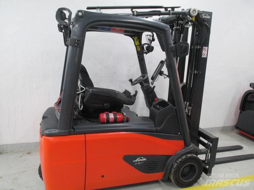 Linde E18L Elektriniai šakiniai krautuvai
