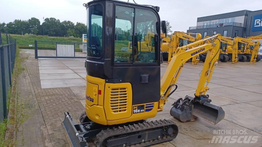 Komatsu PC16R-3HS Mini ekskavatoriai < 7 t