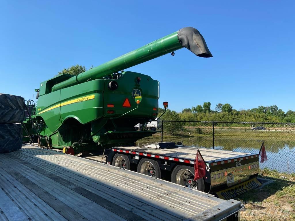 John Deere S 670 Derliaus nuėmimo kombainai