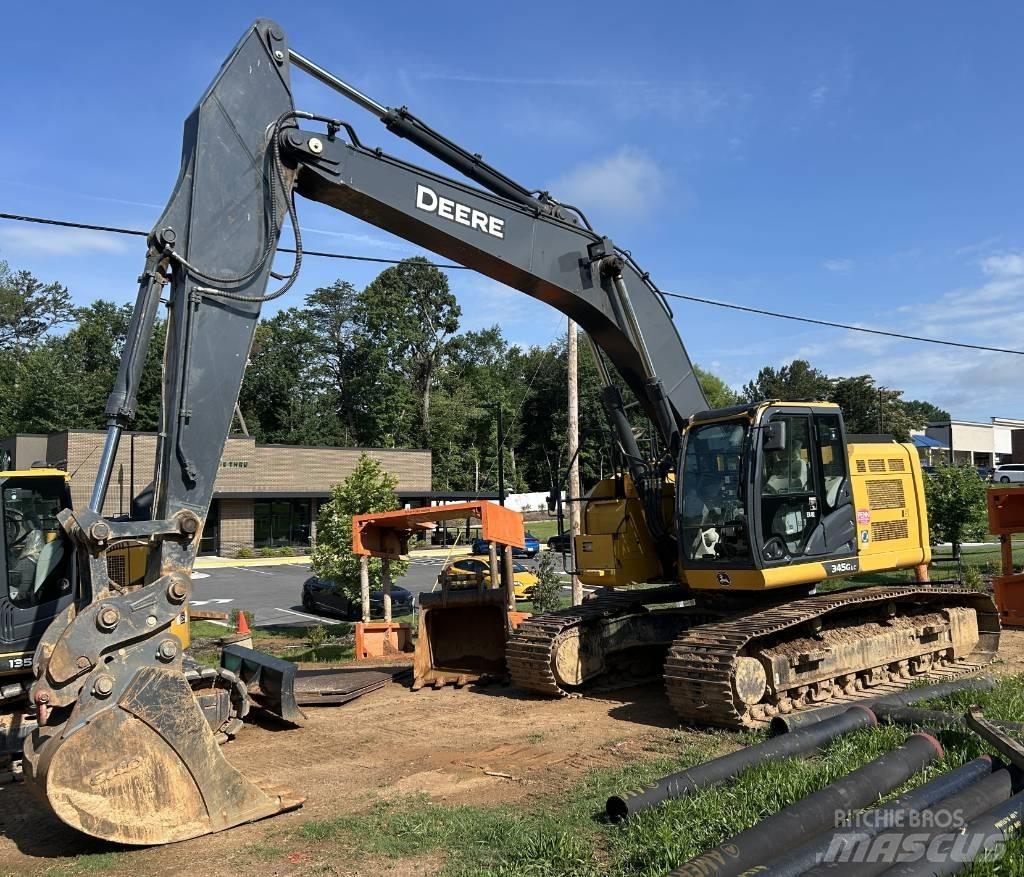 DEERE 345G LC Vikšriniai ekskavatoriai