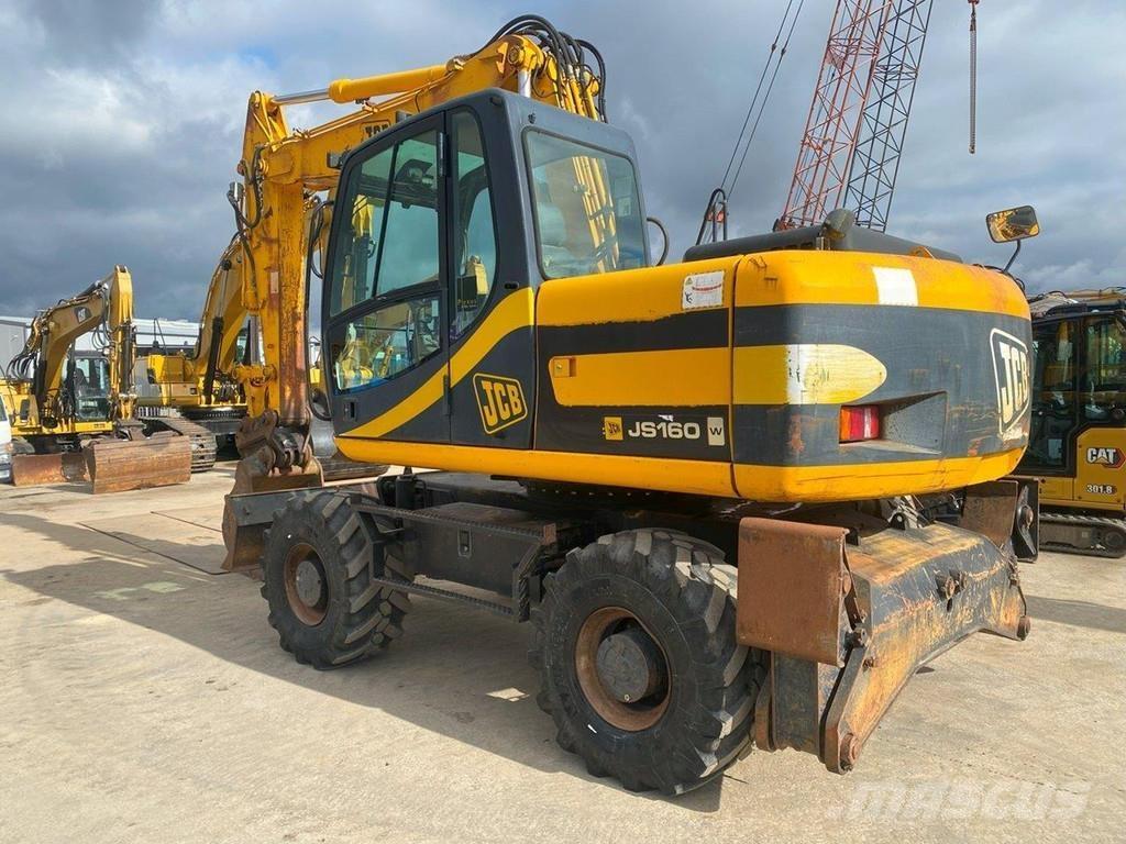 JCB JS160W Ratiniai ekskavatoriai