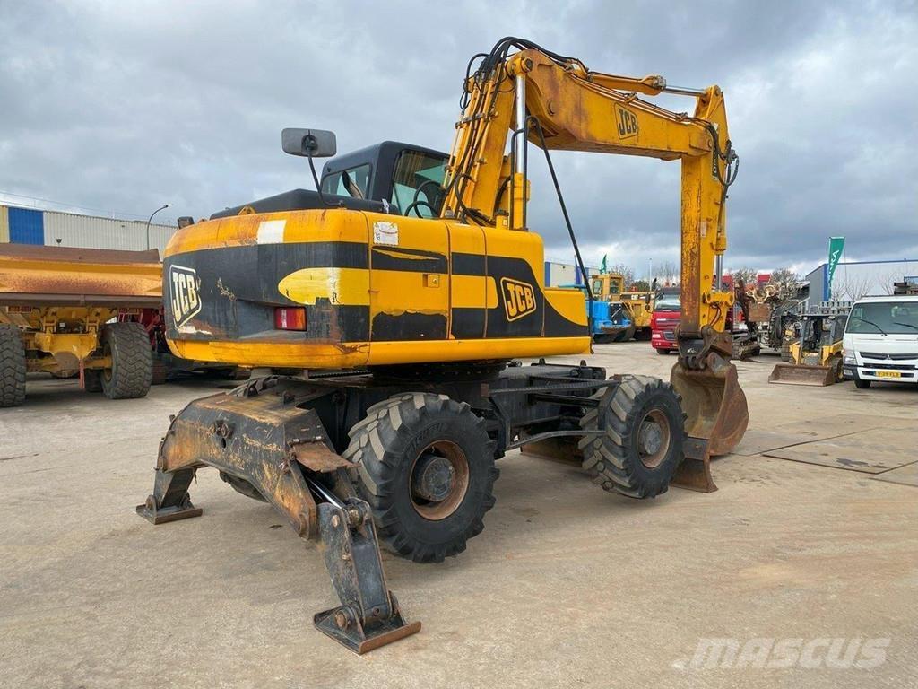 JCB JS160W Ratiniai ekskavatoriai