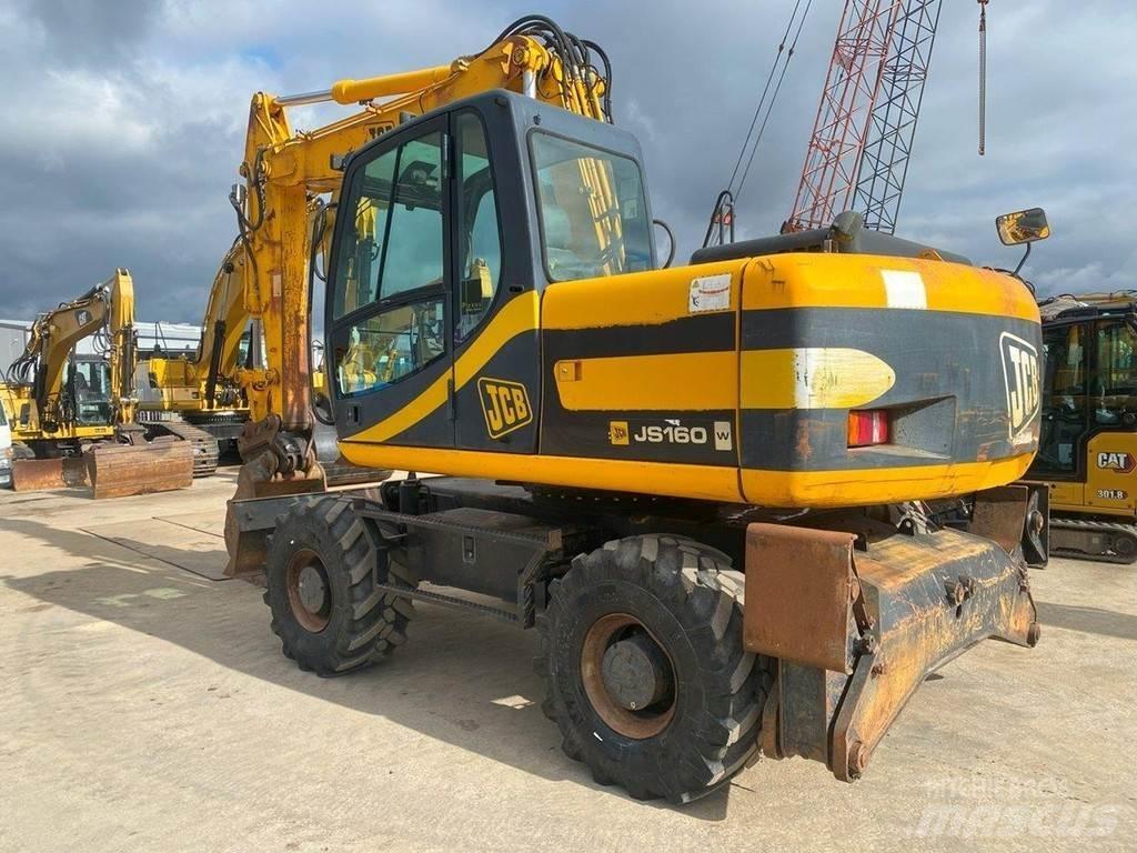 JCB JS160W NVT Ratiniai ekskavatoriai