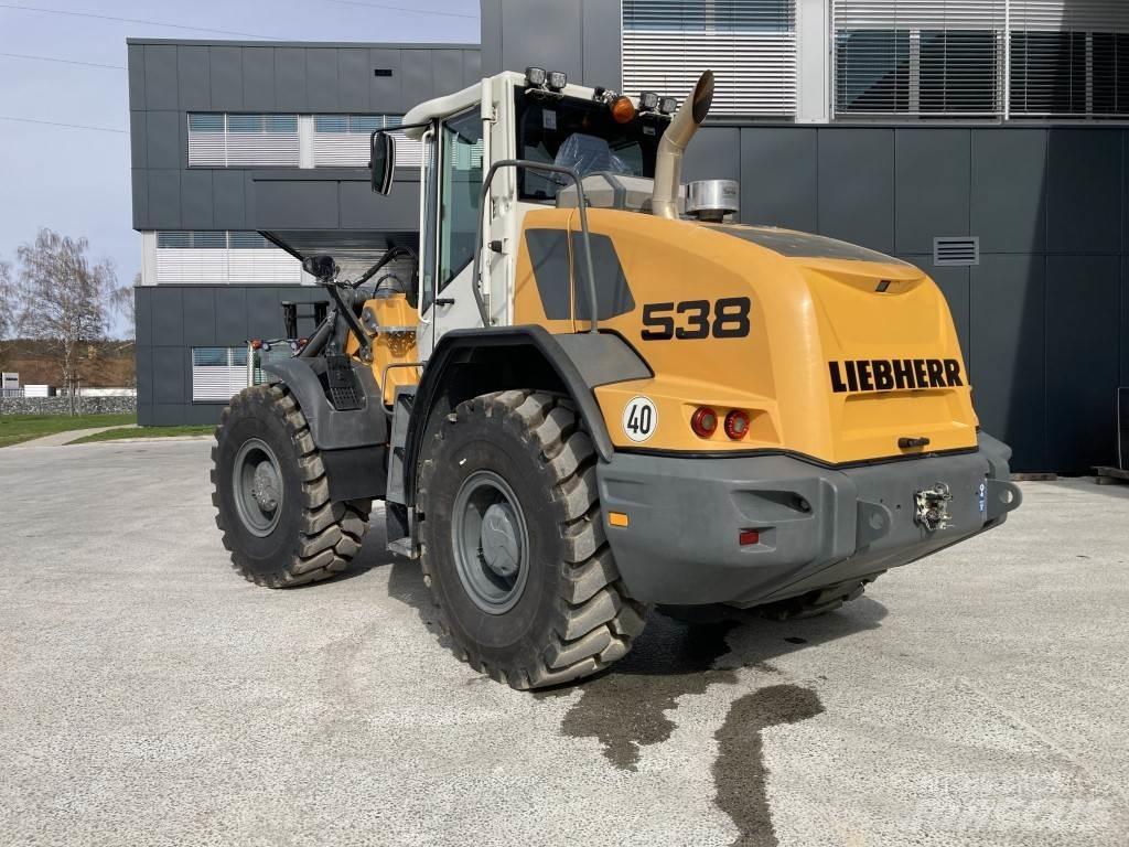 Liebherr L 538 Naudoti ratiniai krautuvai