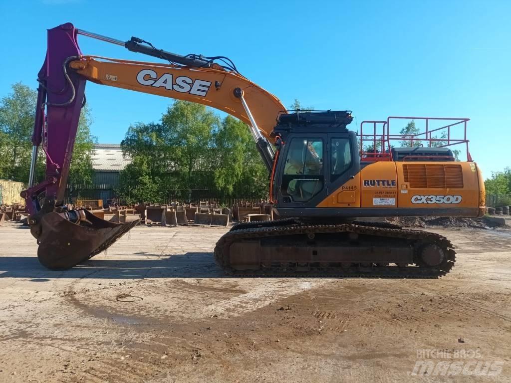 CASE CX350D Vikšriniai ekskavatoriai