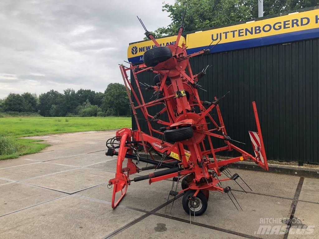 Kuhn GF 8702 Šieno grėbliai ir vartytuvai