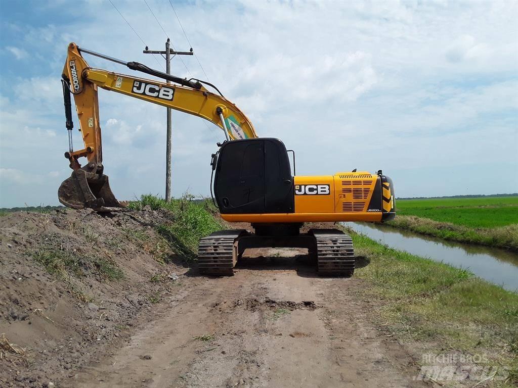 JCB JS200LC Vikšriniai ekskavatoriai