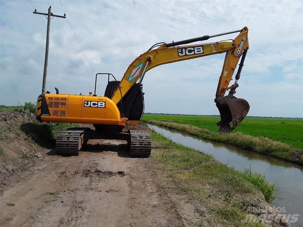 JCB JS200LC Vikšriniai ekskavatoriai