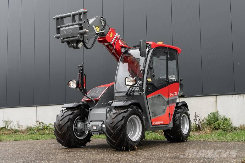Weidemann T4512 Teleskopiniai krautuvai žemės ūkiui