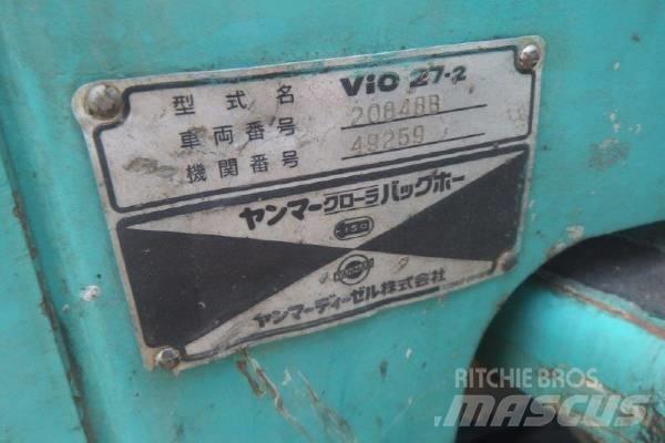 Yanmar VIO27-2 Mini ekskavatoriai < 7 t