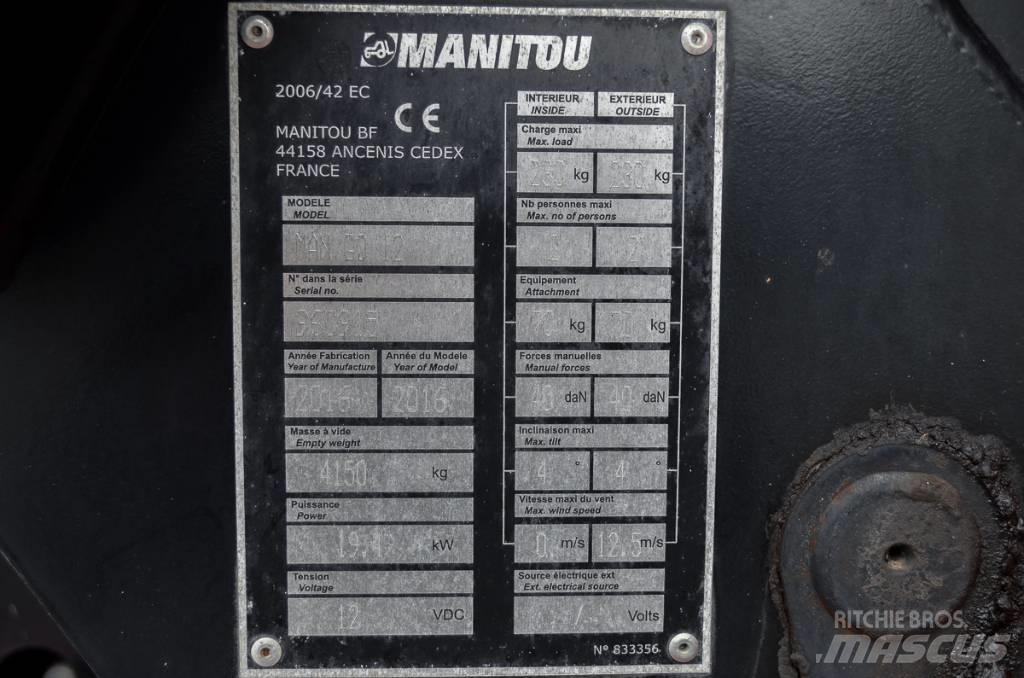 Manitou ManGo 12 Alkūniniai keltuvai