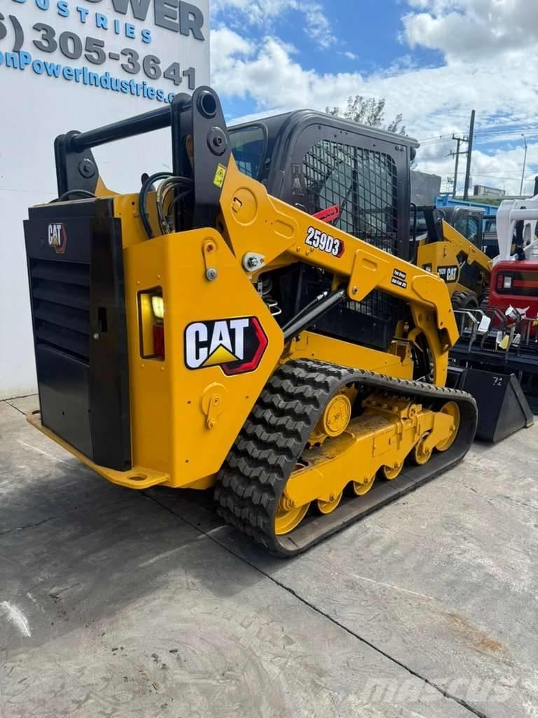 CAT 259 D3 Krautuvai su šoniniu pasukimu