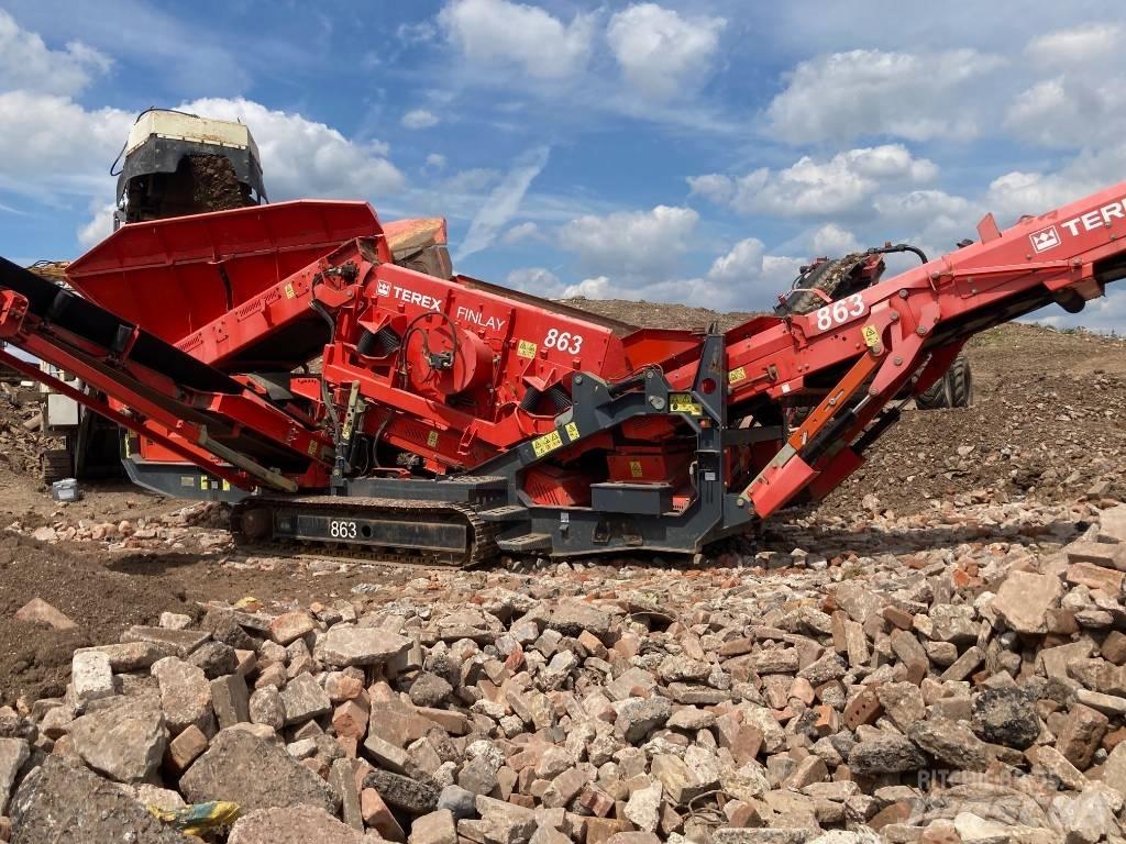 Terex Finlay 863 Mobilūs sietai