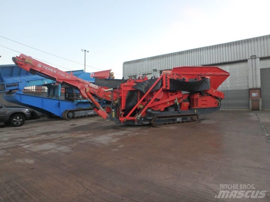 Terex Finlay 863 Mobilūs sietai