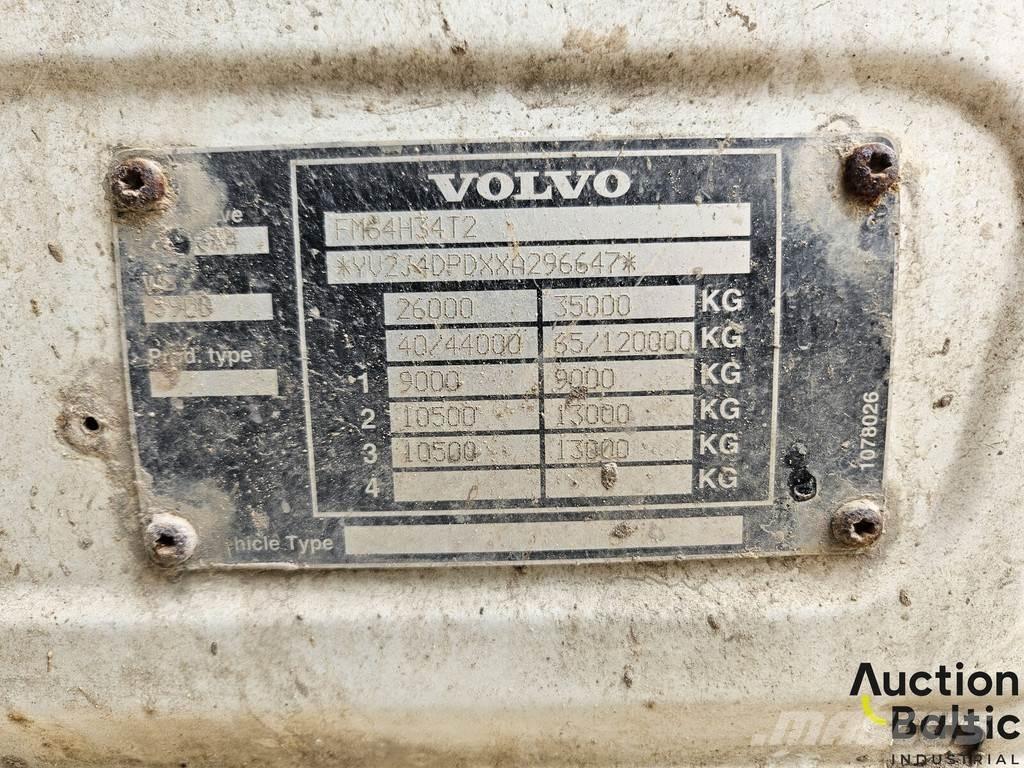 Volvo FM12 Savivarčių priekabų vilkikai