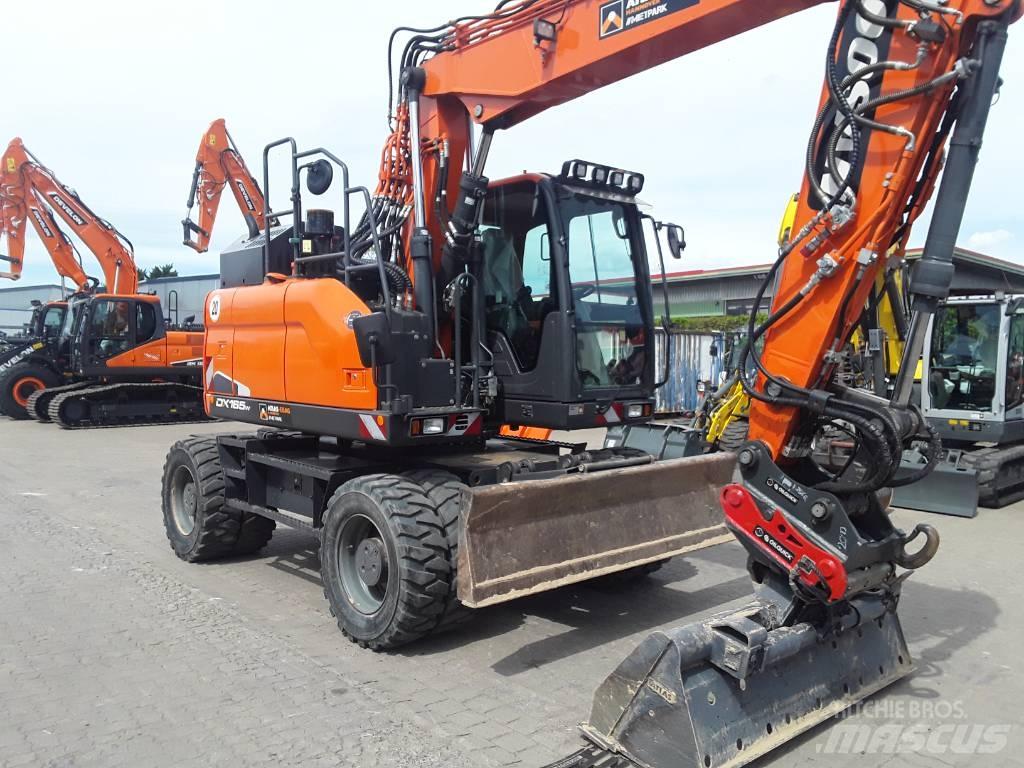 Doosan DX 165 W-5 Ratiniai ekskavatoriai