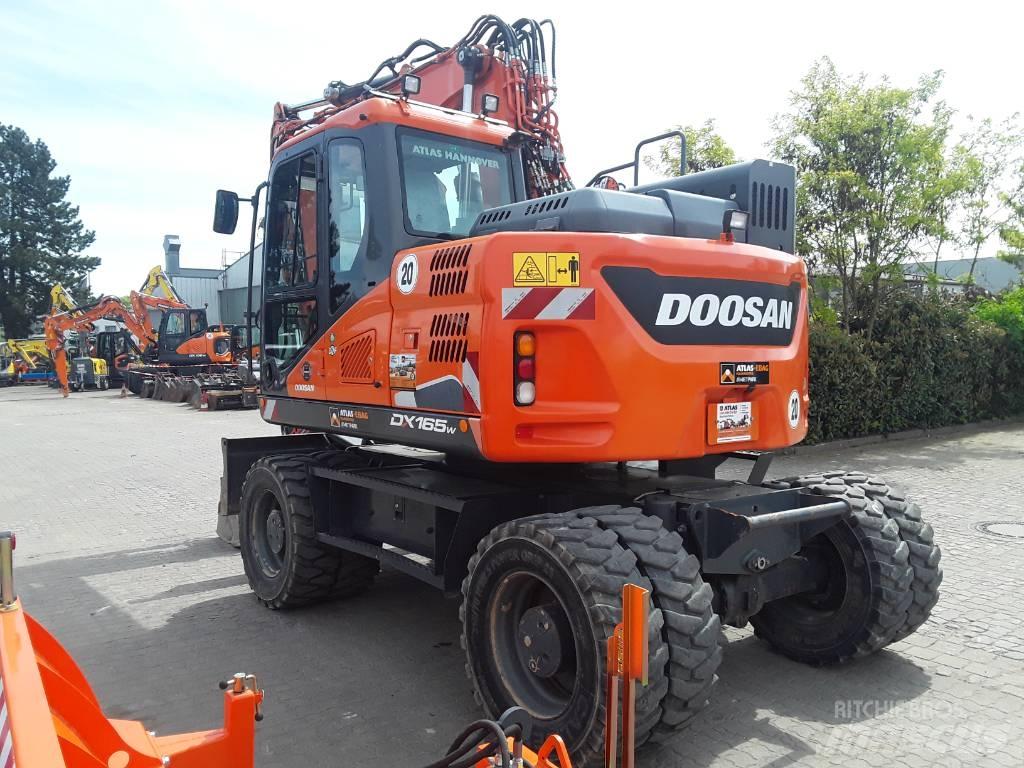Doosan DX 165 W-5 Ratiniai ekskavatoriai