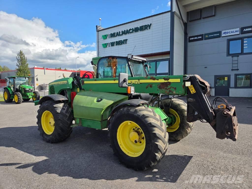 John Deere 3420 Teleskopiniai krautuvai žemės ūkiui
