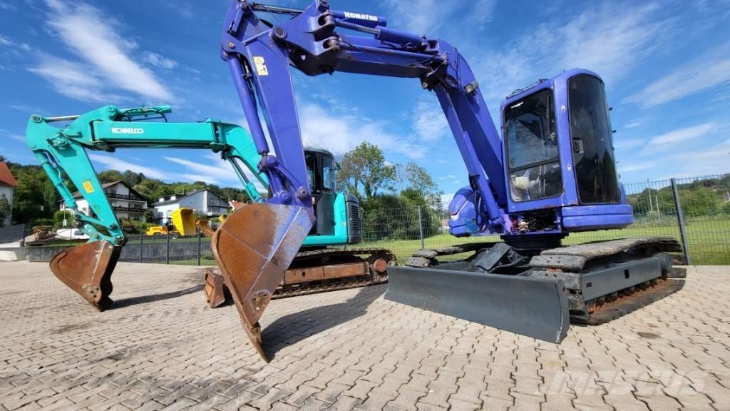 Komatsu PC 75 UU-2 Vidutinės galios ekskavatoriai 7-12 t