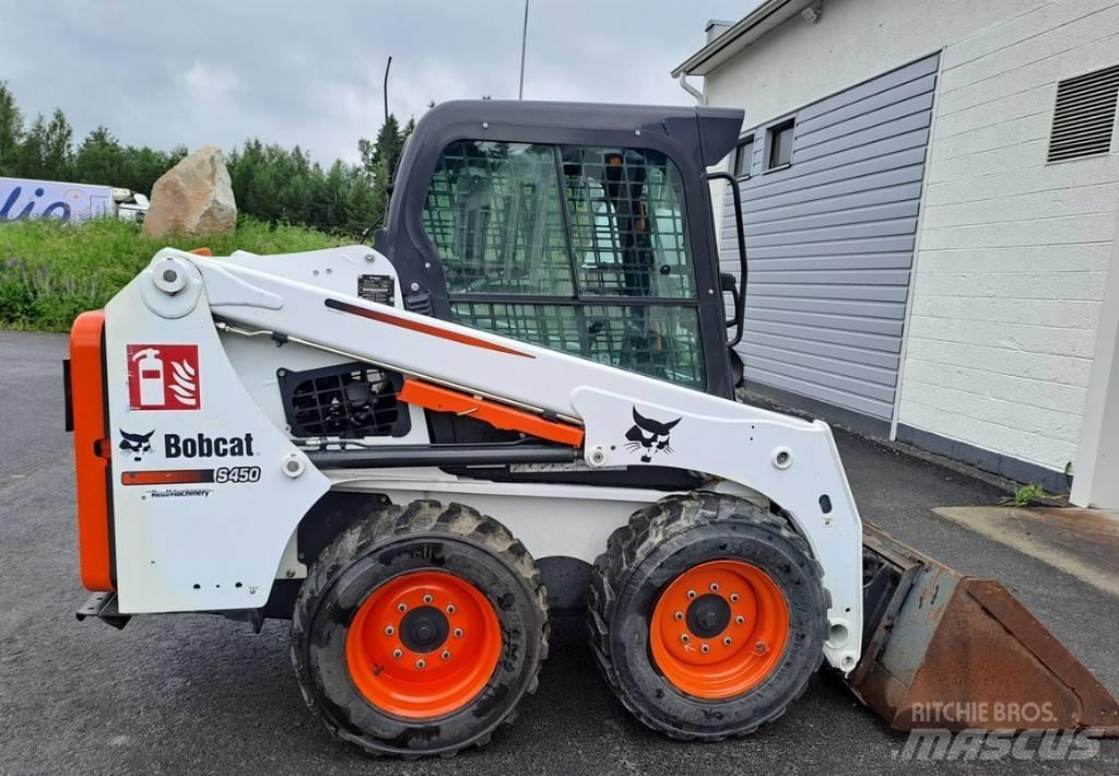 Bobcat S 450 Krautuvai su šoniniu pasukimu