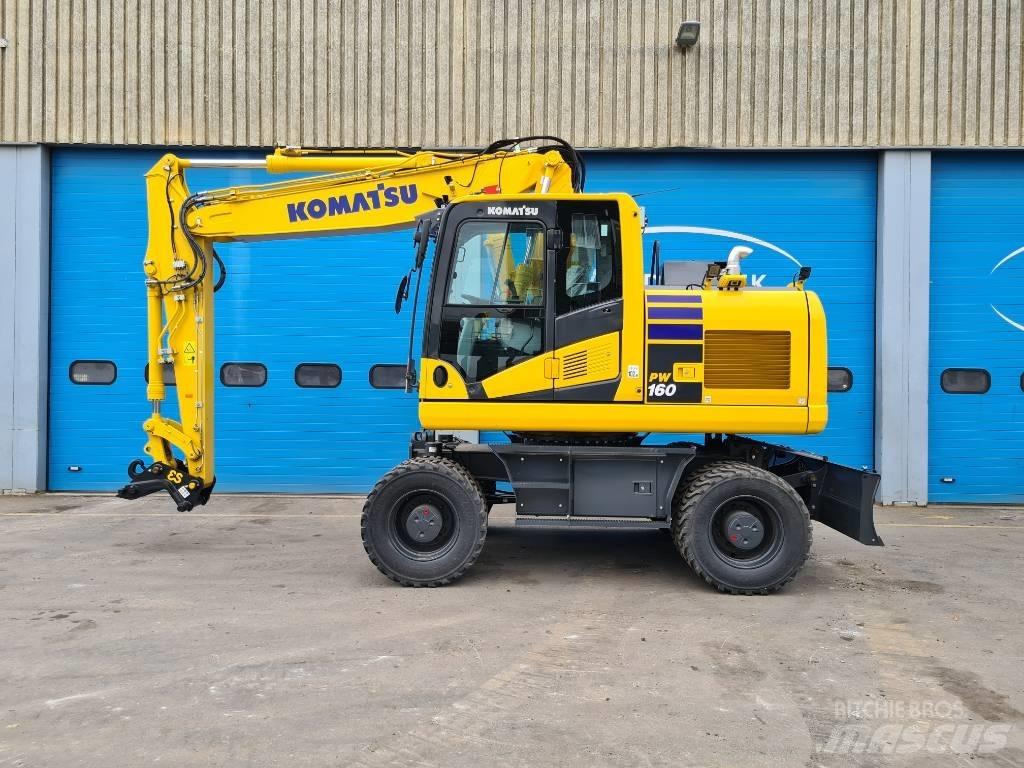 Komatsu PC 160 LC Vikšriniai ekskavatoriai