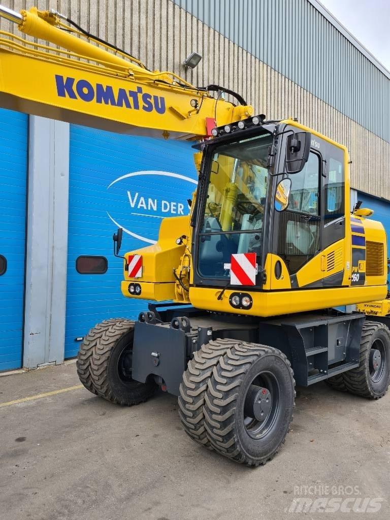 Komatsu PC 160 LC Vikšriniai ekskavatoriai