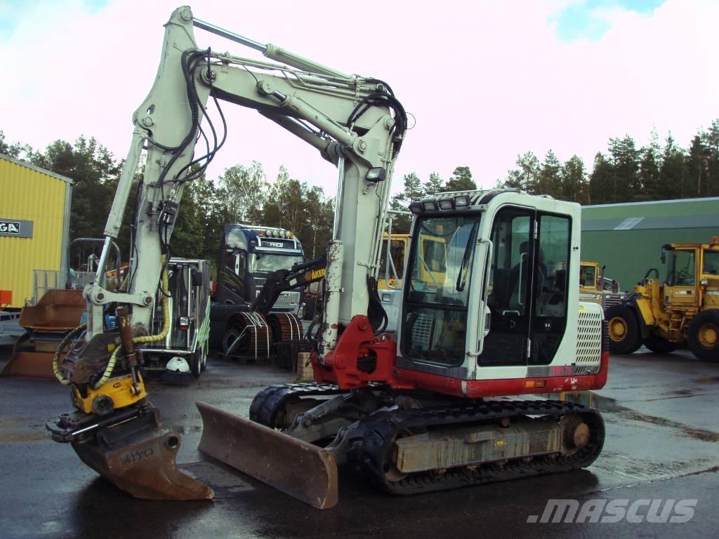 Takeuchi TB 175 Vidutinės galios ekskavatoriai 7-12 t
