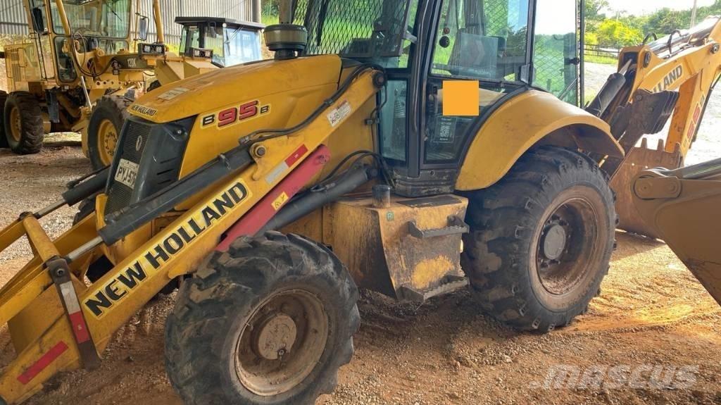 New Holland B 95 B Ekskavatoriniai krautuvai