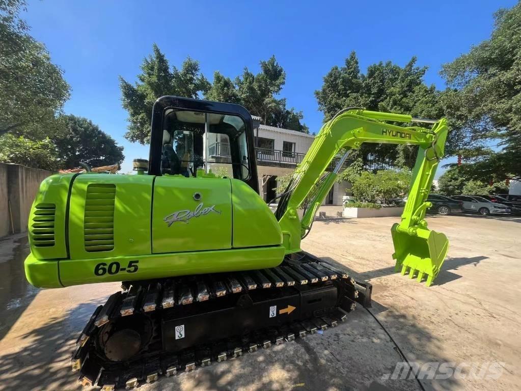 Hyundai R60-5 Vikšriniai ekskavatoriai