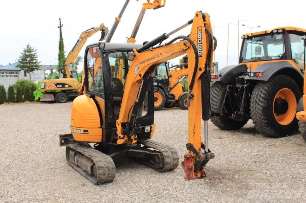 JCB 8026 CTS Mini ekskavatoriai < 7 t