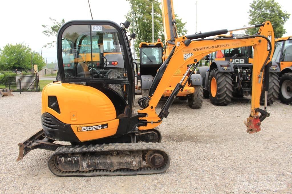 JCB 8026 CTS Mini ekskavatoriai < 7 t