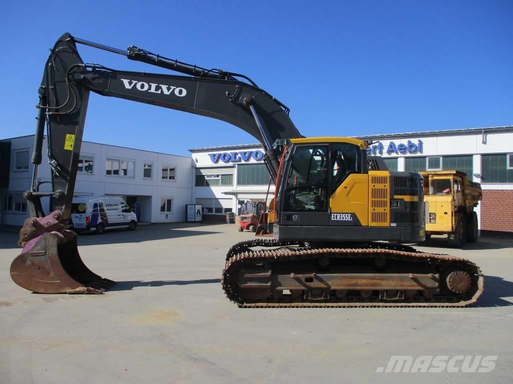 Volvo ECR 355 EL Vikšriniai ekskavatoriai