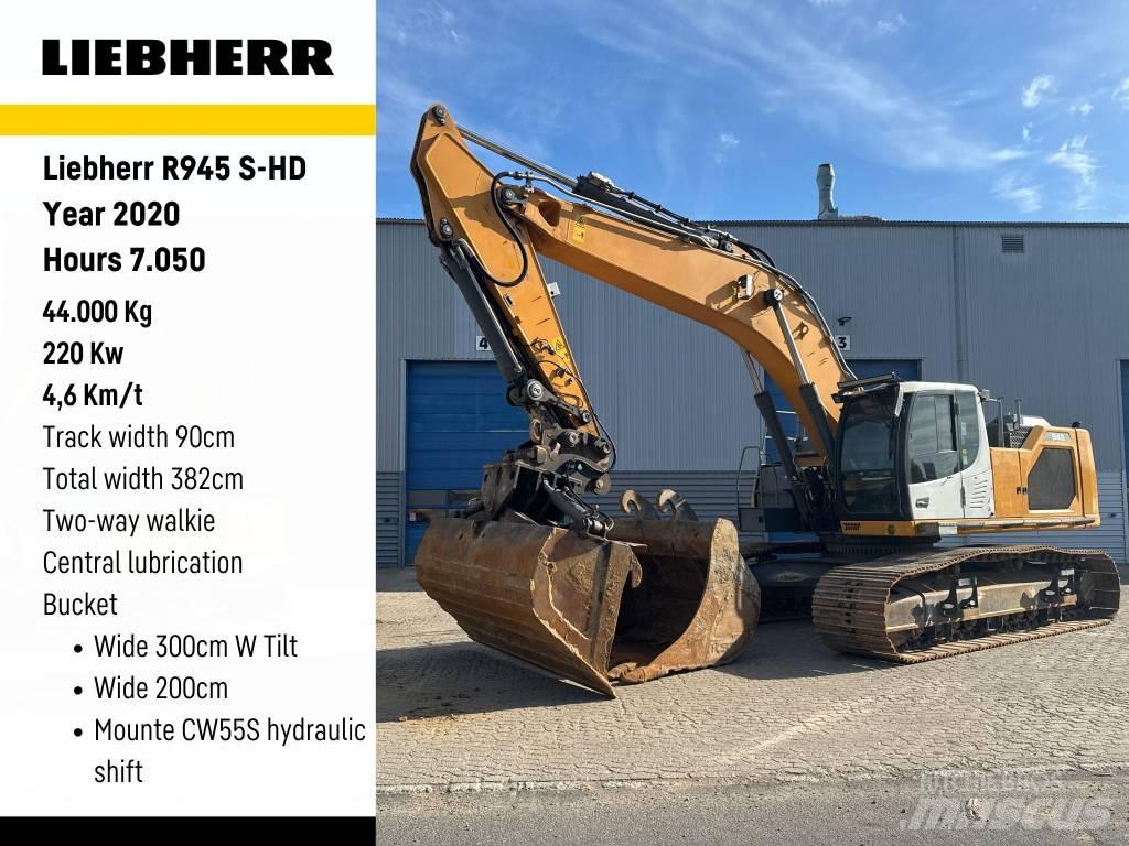 Liebherr R945 Vikšriniai ekskavatoriai