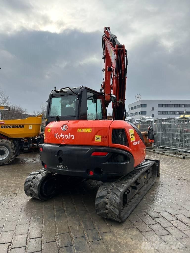 Kubota KX 080-4 Vidutinės galios ekskavatoriai 7-12 t